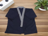 Loose Fit Japanese Chef Jacket for Professional Kitchen and Culinary Workwear V1192-AZ-W-29803