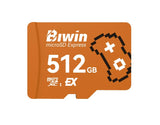 BIWIN ME300-512G microSD Express Read & Write Speed up to 900 MB/s & 800 MB/s BAME300512G-RGX V1202-V2-BIW-ME300-512G