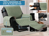 Electric Power Lift Recliner Covers for Reclining Chair Cover Waterproof Non Slip Recliner V1192-AZ-W-0471