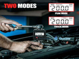 Digital Torque Meter 1/2Inch Drive, High Precisions, 4 Torque Unit, Data Storage, LED & Sound Alarm V1369-AZ3-W-14108