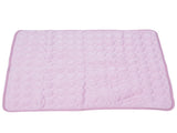 Pet Cooling Mat Breathable Soft Summer Dog Cat Sleeping Pad for Kennel Sofa Bed FloorPink XXL V1294-YM0714-3117210151522