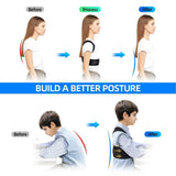 Back Brace Posture Corrector for Kids, Back Straightener Posture Corrector, Scoliosis and Hunchback V1370-AZ4-17999