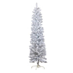 Candy Floss Pink 1.8m Pre-Lit Multicolour Slim Christmas Tree 112_OPCP75