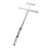 Soil Sample Probe with Ejector Tubular Stainless Steel Rod T Shaped Handle for Plant Care Garden V1294-YM0901-3111250006711