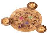 Buffet Candlestick lamp Tarot Candle Holder Durable Unique Candle Tray Candlestick Bracket V1370-AZ4-00107