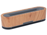 Flame Diffusers Flame 7 Colors Light Woodgrain Diffuser Humidifier for Room Bedroom Office US Plug V1294-YM0901-3113230220412