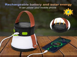 LED Solar Camping Light, 1500 Lumen Portable Flashlight, USB Rechargeable with 7 Lighting Modes & V1308-DSZKI-738