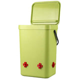 Chicken Waterer 4 Drinking Spouts Large Capacity Automatic Chick Drinker Waterer for Poultry Feeding V1294-YM0703-3111230123111