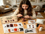 3D Beaded Animal DIY Kit, Animal Beading Craft Kit with Tools and Instructions, Handmade 3D Bead V1369-AZ3-W-15271
