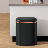 Devanti 38L Motion Sensor Bin Rubbish Automatic Black SB-40L-S06-BK