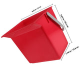 Cleaning Bucket Plastic Bucket With Handle For Window Cleaning Utility Bucket For Office Use 1Set V1192-AZ-W-24813