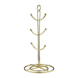Luxshiny Coffee Mug Holder Metal Cup Stand Modern Coffee Mug Holder Gold Tea Cup Holder Tree Cup V1369-AZ3-W-03522