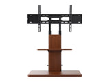 Artiss TV Stand 32-70" Wooden Tray Swivel Height Adjustable TV-MOUN-2401-BK-WAL
