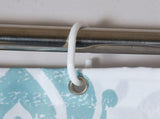 Polyester Striped Painting Shower Bath Curtain Waterproof Bathroom Curtain V1294-YM0901-JY28888-01