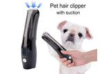 Pet Vacuum Hair Clipper Dog Shaver Clipper 3 Speed USB Electric Pet Razor Low Noise Pet Trimmer V1263-JX-6214-1