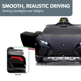 Lamborghini Performante Kids Electric Ride On Car Black CAR-LAM-BK