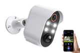 Security Cameras Wireless Outdoor Home Indoor Camera with Color Night Vision Motion Detection -Black V1263-JX-6284-1