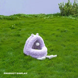 Monster Dog Cat Pet Calming Bed Warm Soft Plush Nest Comfy Sleeping Kennel Cave V488-Z1B00120