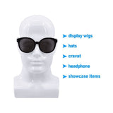 Male Mannequin Professional Manikin for Display Wigs Hats Headphone Mask V1369-AZ3-W-08340