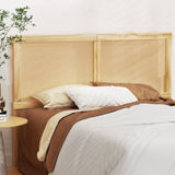 Artiss Bed Head Headboard Queen Rattan - RIBO Pine BED-HEAD-RIBO-Q-WD