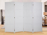 4-Panel Folding Room Divider Privacy Screen Partition V957-SDFOROSN3208S