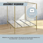 4 Four Poster King Bed Frame V63-826591