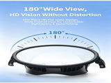 Panoramic silicone large field of view one-piece diving mirror V1363-OS-16-BLACK