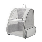 Travel Pet Cat Carrier Backpack Portable Breathable Outdoor Grey V1263-JX-6871