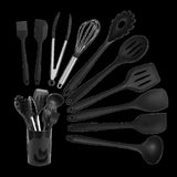 11pcs Kitchen Utensil Set Silicone Heat-Resistant Non-Stick Kitchen Utensils kit V63-828121