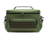 Green Tactical Insulated Camouflage Lunch Bag Large Capacity Waterproof Oxford Cooler Portable V888-ELOSUNG46783