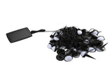 Solar Light String 50 Bulbs Cordless Decorative IP66 Waterproof Light String for Outdoor Yard Garden V1294-YM0901-3119240075411