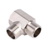 Toilet Bidet Attachments Hot/Cold Water Diverter Valve T Shape Adapter Flexible Hose Kit V1294-YM0722-JY00863