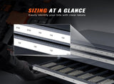 End Mill Cabinet, Three-Drawer End Mill Organizer Cabinet for 1/8" to 1", Steel End Mill V952-ZTFPGJX18D1SM1MR6V0