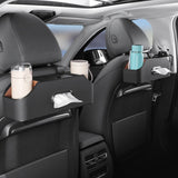New car headrest Rear seat Multifunctional Storage partition Design, with Cup Holder, Tissue V1192-AZ-W-0441