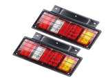 SWETRACE Tail Lights ABS LED For Truck Night Driving 2Pcs 13.4x8.2x0.2In V1189-LWWAL-20260327-03358