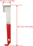 5 Pack Steel Beekeeping Hive Tool J Hook Scraper Bee Frame Lifter and Equipment for Beekeepers V1259-DP01-A-530