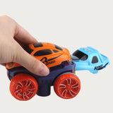 Changeable Track In The Dark Track with LED Light-Up Race Car Flexible Track Toy 92 V255-TRACK-92