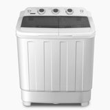 Portable Twin Tub Washing Machine with Rinse and Self-drain Function V196-WM150