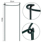 Plant Support Plant Stake Half Round Plant Support Ring Garden Flower Support Plant Support Stakes V1294-YM0901-181203LY0139