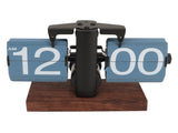 Digital Flip Down Clock Retro Automatic Turning Battery Operated Mechanical Clock for Home Room V1294-YM0710-3115230113212