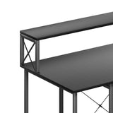 Levede Office Gaming Computer Desk Black DH1054-BK