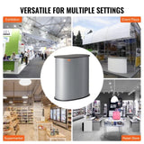 VEVOR Portable Tradeshow Podium Table, 900 x 490 x 940 mm, Display Exhibition Counter Stand Booth V952-LSZST20DCSZKAJK1FV0