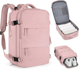 42L Travel Backpack Cabin Bag Hand Luggage Flight with Dry Wet Sorting, 42 x 30 x 20 cm, Pink V1188-MS-325-0357