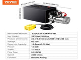 Hydraulic Pump 15 Quart Double Acting Dump Trailer Pump Power Unit DC 12V V952-YXYYB12VZLDJ3VIN2V0