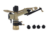 DN25 Rocker Arm Rotating Sprinkler Adjustable Angle Impact Sprinkler Garden Irrigation Tool V1294-YM0901-3111210224811