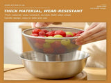 Stainless Steel Vegetable Drain Basket with Fruit Washing Strainer Filter for Kitchen Sink and Food V1369-AZ3-W-20048