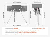 Portable Dog Bathtub, Elevated & Foldable Space-saving Pet Shower Station with Efficient Drainage, V952-GJRQCWYGQHSKWNN3XV0