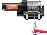 Electric Winch, 1361 kg Line Pull Capacity, 12V DC ATV/UTV Winch with 0.5 x 1188.7 cm 7 Strands V952-ATVGSSJPYXYK43JX7V9