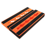 Single Effect Track Board Guitar Pedalboard Orange for Effects Pedals 1Pack V1192-AZ-W-24829