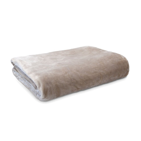 Ardor Lucia Luxury Push Blanket Stone Single V442-INT-BLANKET-LUCIA-STONE-SB